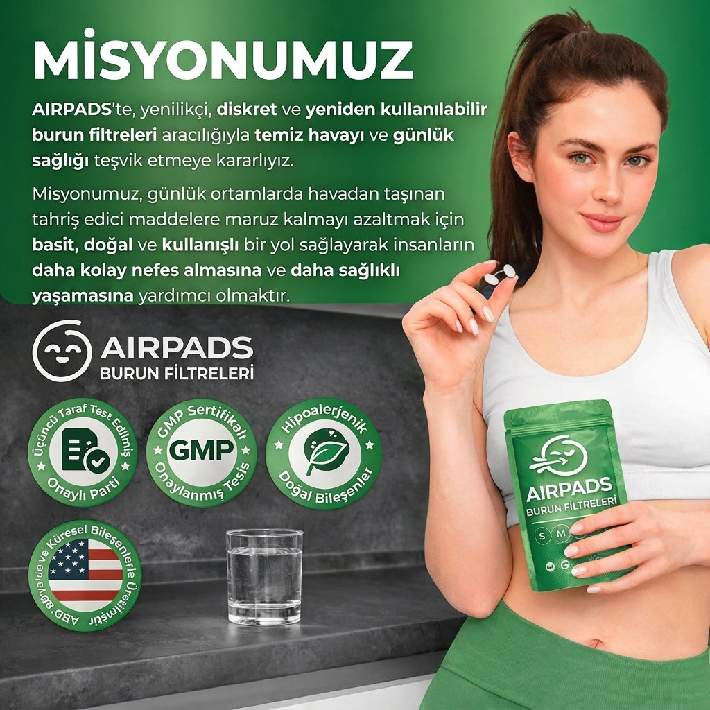 Burun Filtreleri — Daha Temiz Nefes Alın.