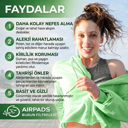 Burun Filtreleri — Daha Temiz Nefes Alın.